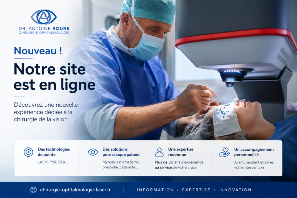 Le nouveau site internet du Dr Antoine Roure est en ligne