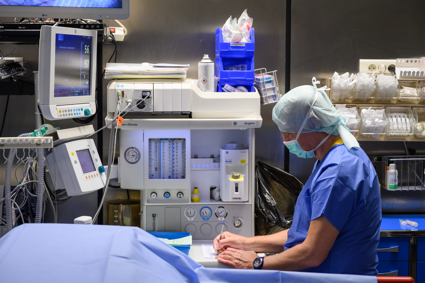 Espace de consultation ophtalmologique