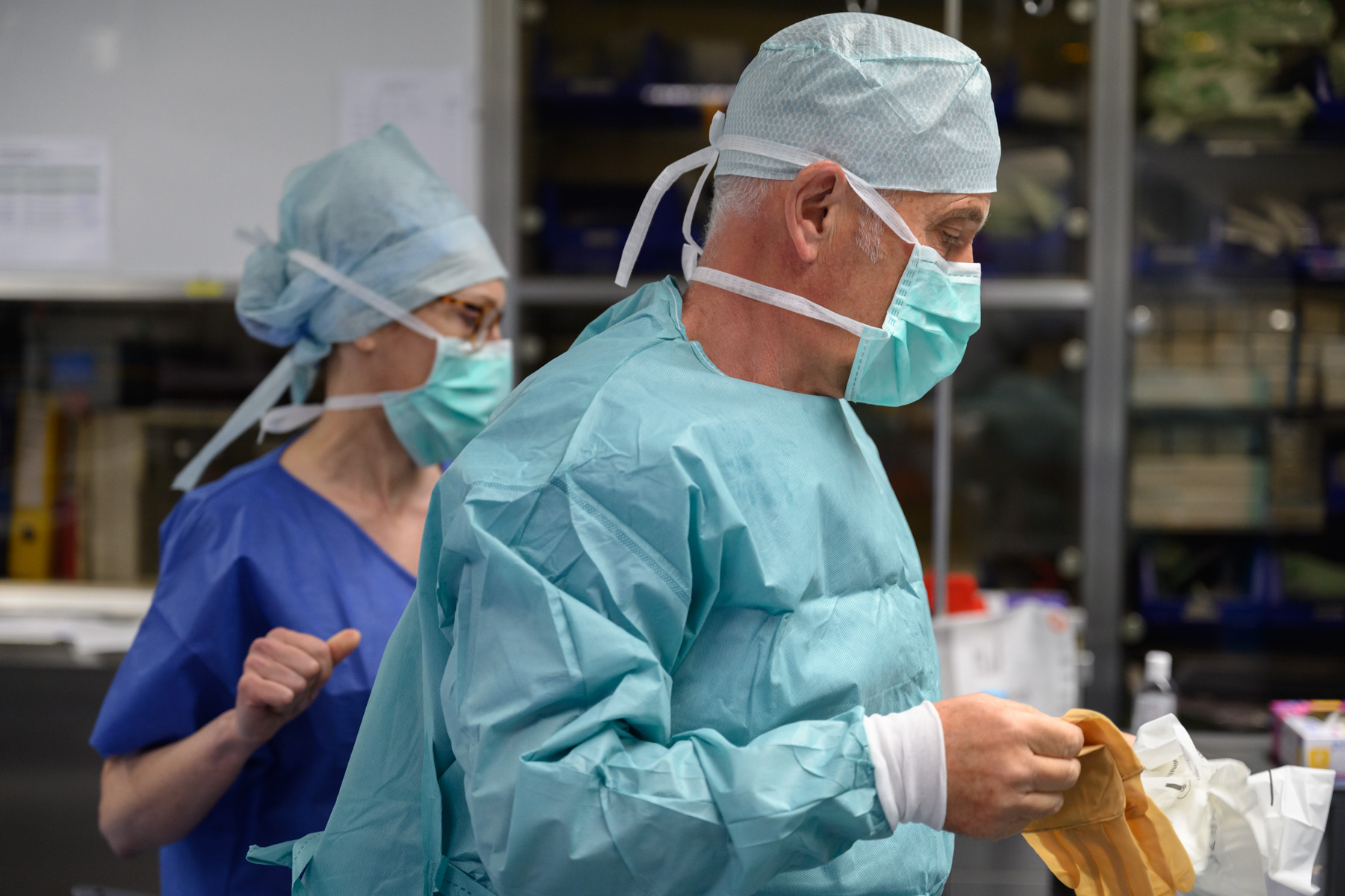 Le Dr Antoine Roure en consultation